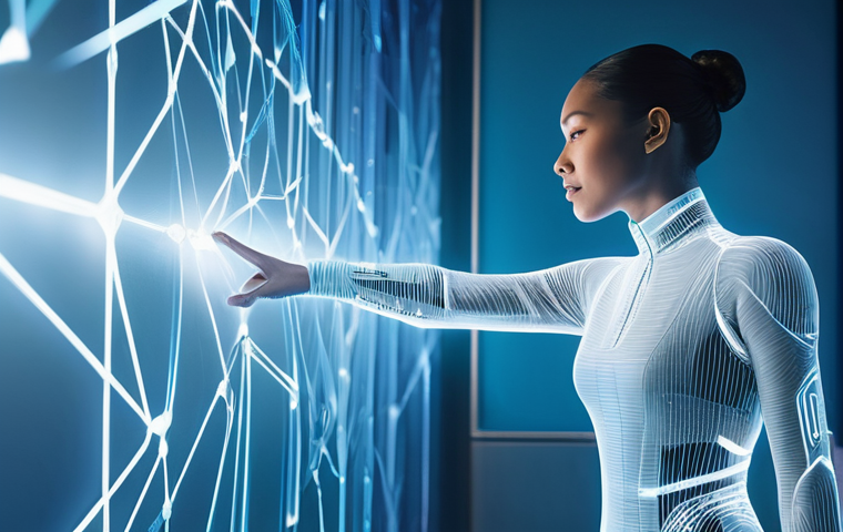 바이오메트릭 데이터 관리 방안 - **Prompt 2: Secure Biometric Data Protection**
    "An intricate, conceptual image portraying the ro...